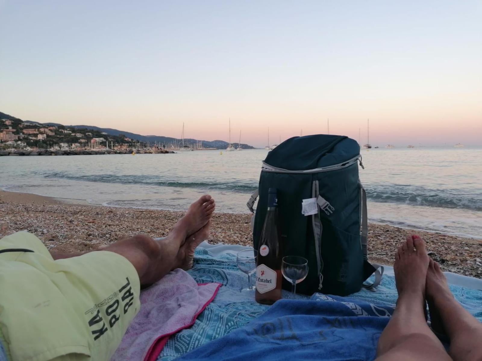 Studio Avec Coin Nuit, 100 M De La Mer Le Lavandou Bagian luar foto